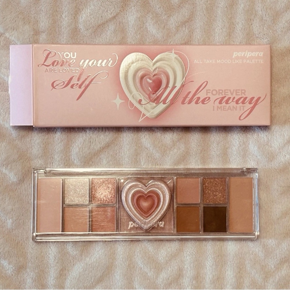 Peripera All Take Mood Like Palette #01 PRESTIGE PINK BNIB
